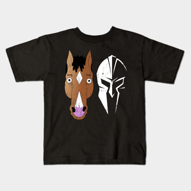 Horseman Kids T-Shirt by Motivation sayings 